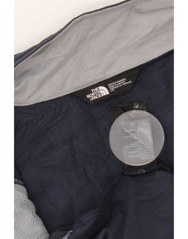 The North Face Veste de survêtement pour homme Large Gris Colorblock Polyester