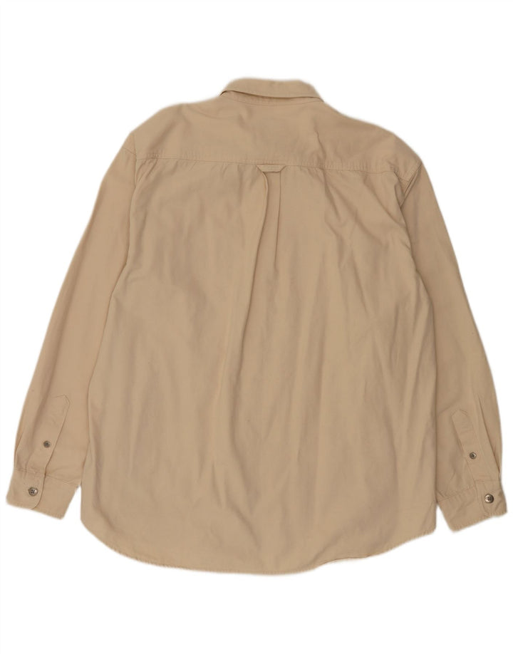 Musto Mens Shirt 2XL Beige Cotton