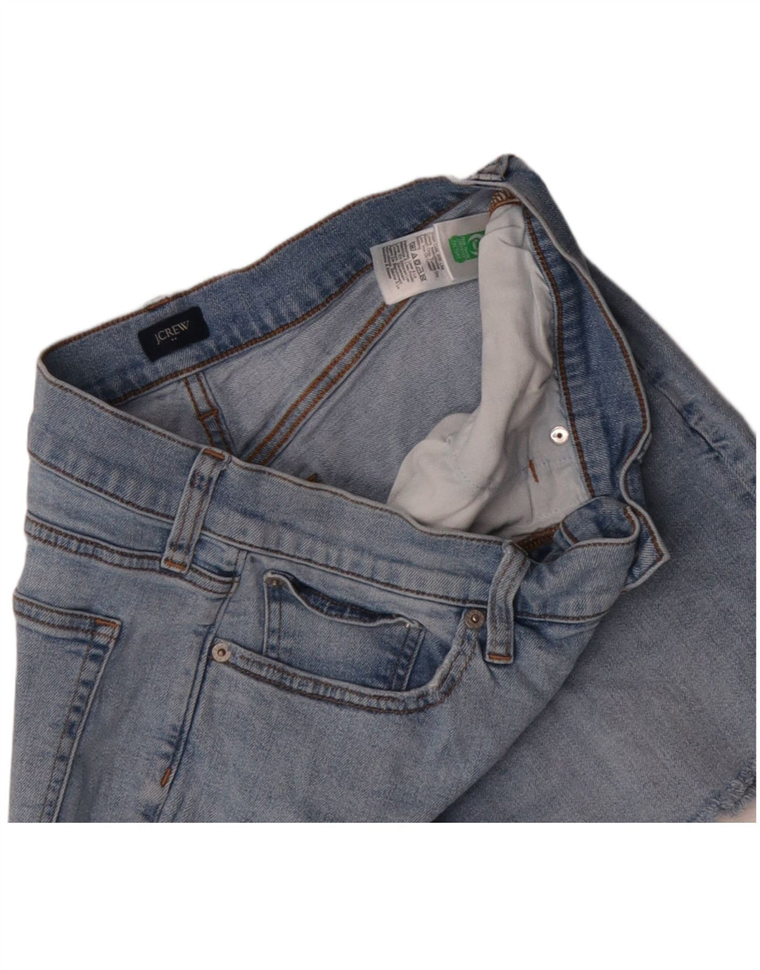 J. CREW Womens Denim Shorts W32 Large Blue Cotton