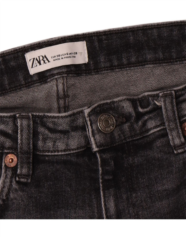 Zara Γυναικείο Τζιν μποτάκι EU 38 Small W28 L26 Γκρι
