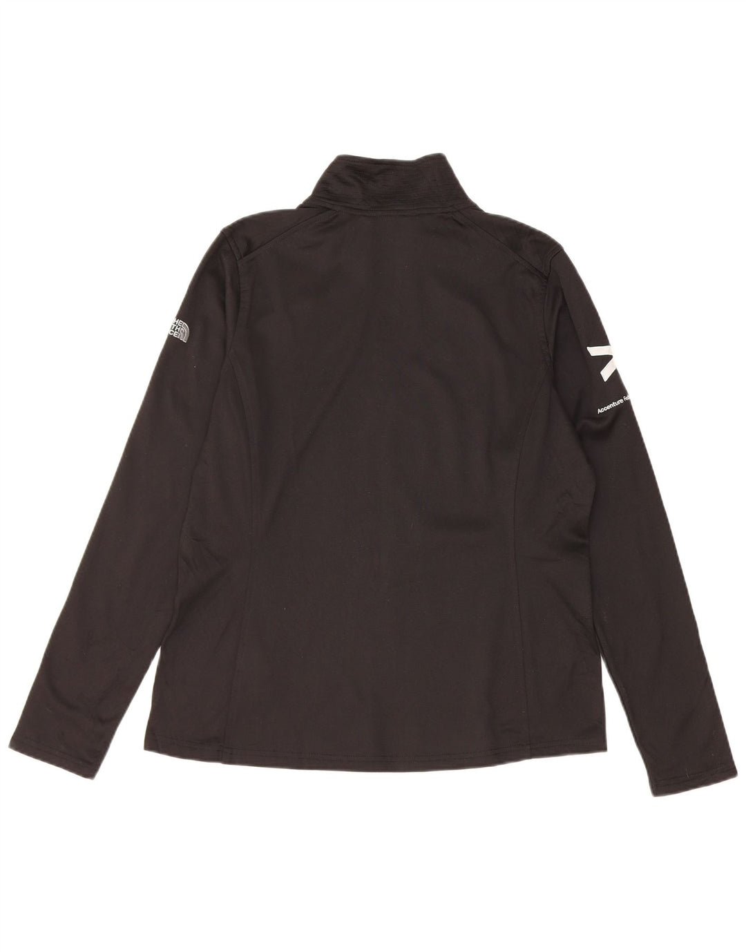 Top de trening cu pulover grafic The North Face pentru femei UK 16 Large Black