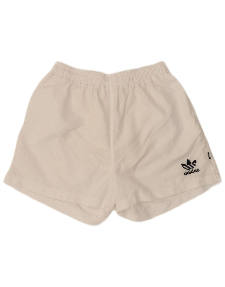 Adidas Mens Sport Shorts Medium White Polyester