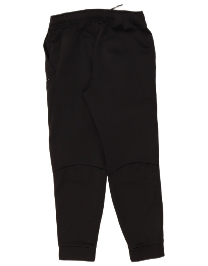 Nike Womens Dri Fit Tracksuit Trousers Joggers Small Black Polyester