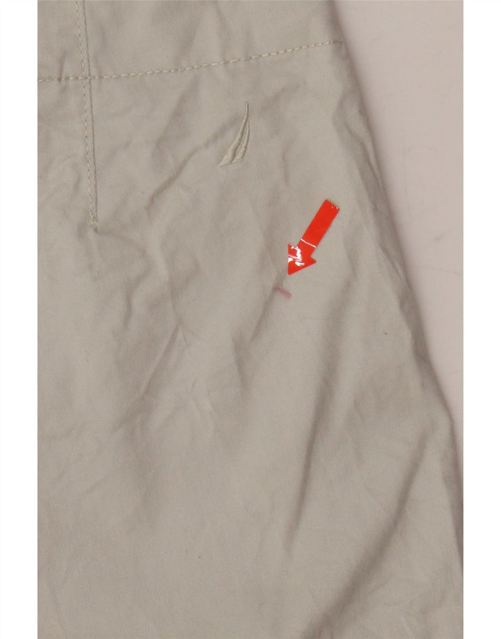 NAUTICA Womens Chino Shorts US 6 Medium W30  Grey Cotton Vintage Nautica and Second-Hand Nautica from Messina Hembry 