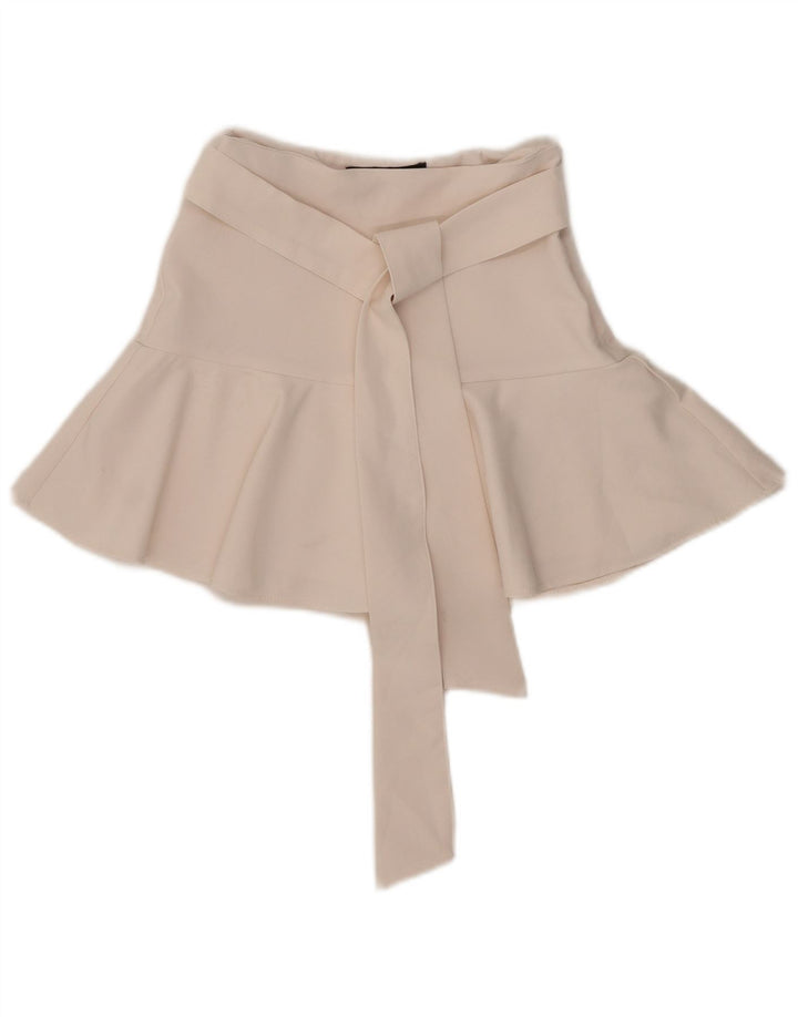 Zara Womens Skort XS W24  White Polyester
