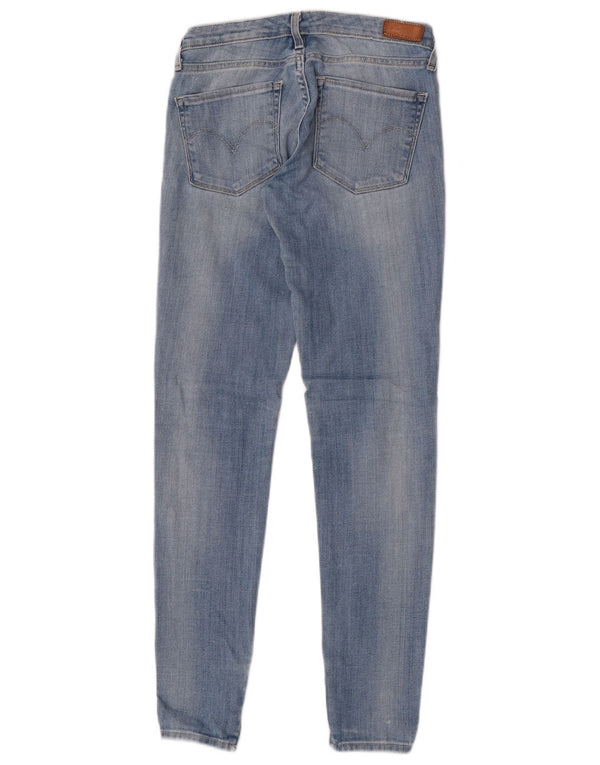 Женские джинсы скинни Levi's W24 L32, синие, хлопок