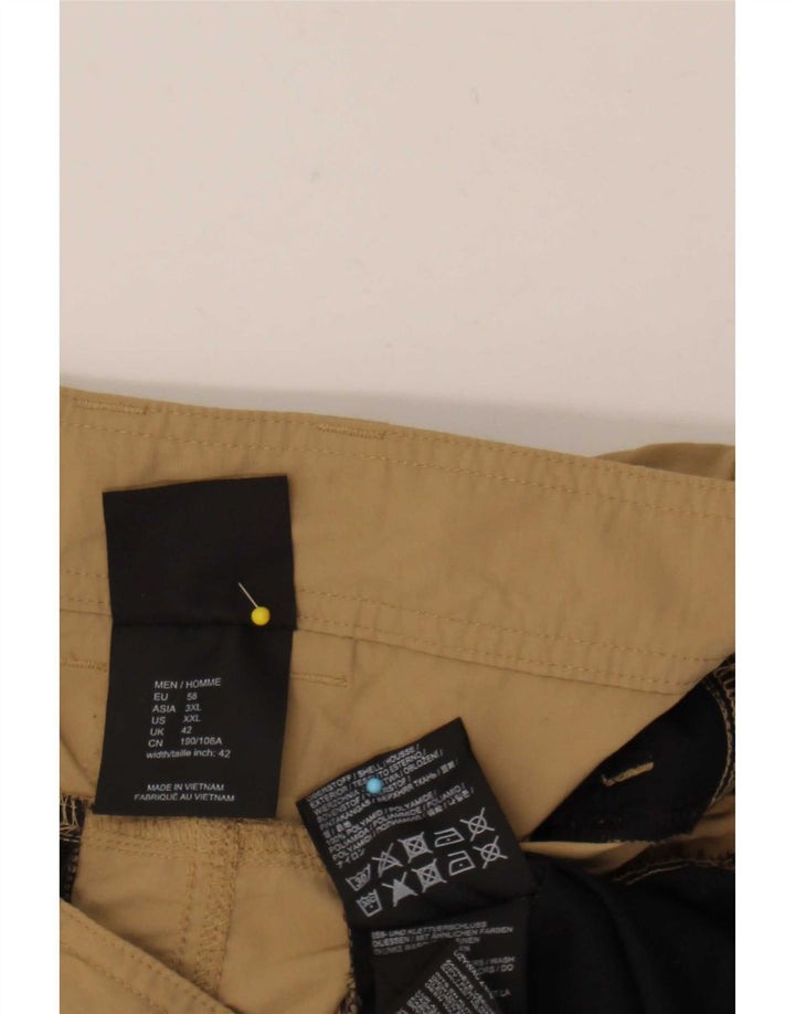 Jack Wolfskin Herre Cargo Shorts W42 2XL Beige Polyamid