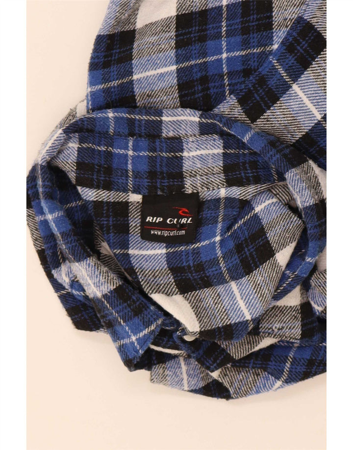 Мужская фланелевая рубашка Rip Curl, большая синяя клетка