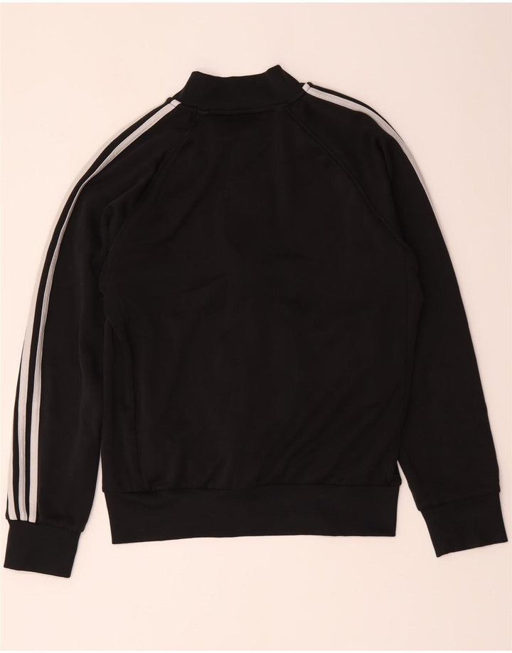 Adidas Mens Tracksuit Top Jacket Medium Black Polyester