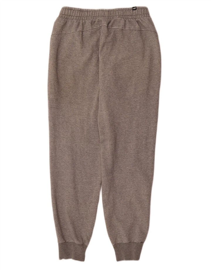 PUMA Mens Tracksuit Trousers Joggers Medium  Grey Cotton