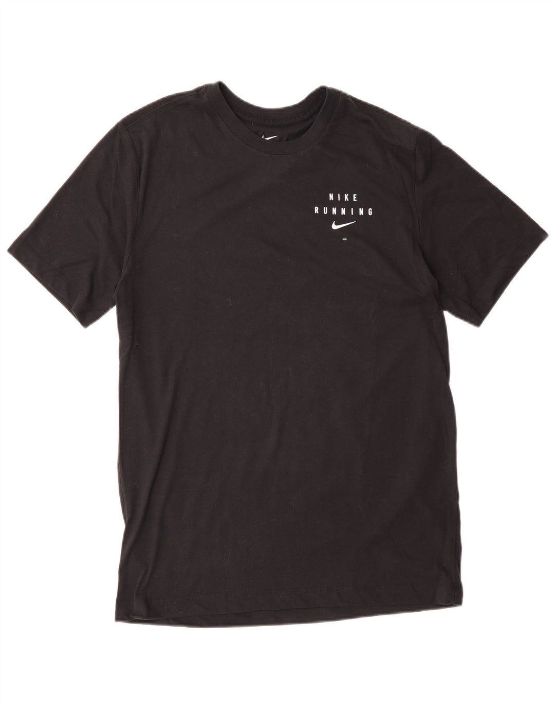 NIKE Mens Dri Fit Graphic T-Shirt Top Medium Black