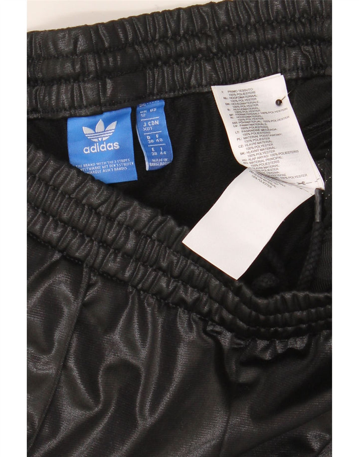 Adidas Womens Tracksuit Trousers UK 12 Medium  Black Polyester