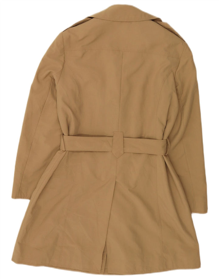 Trench Petite da donna Marks & Spencer UK 12 Poliestere kaki medio