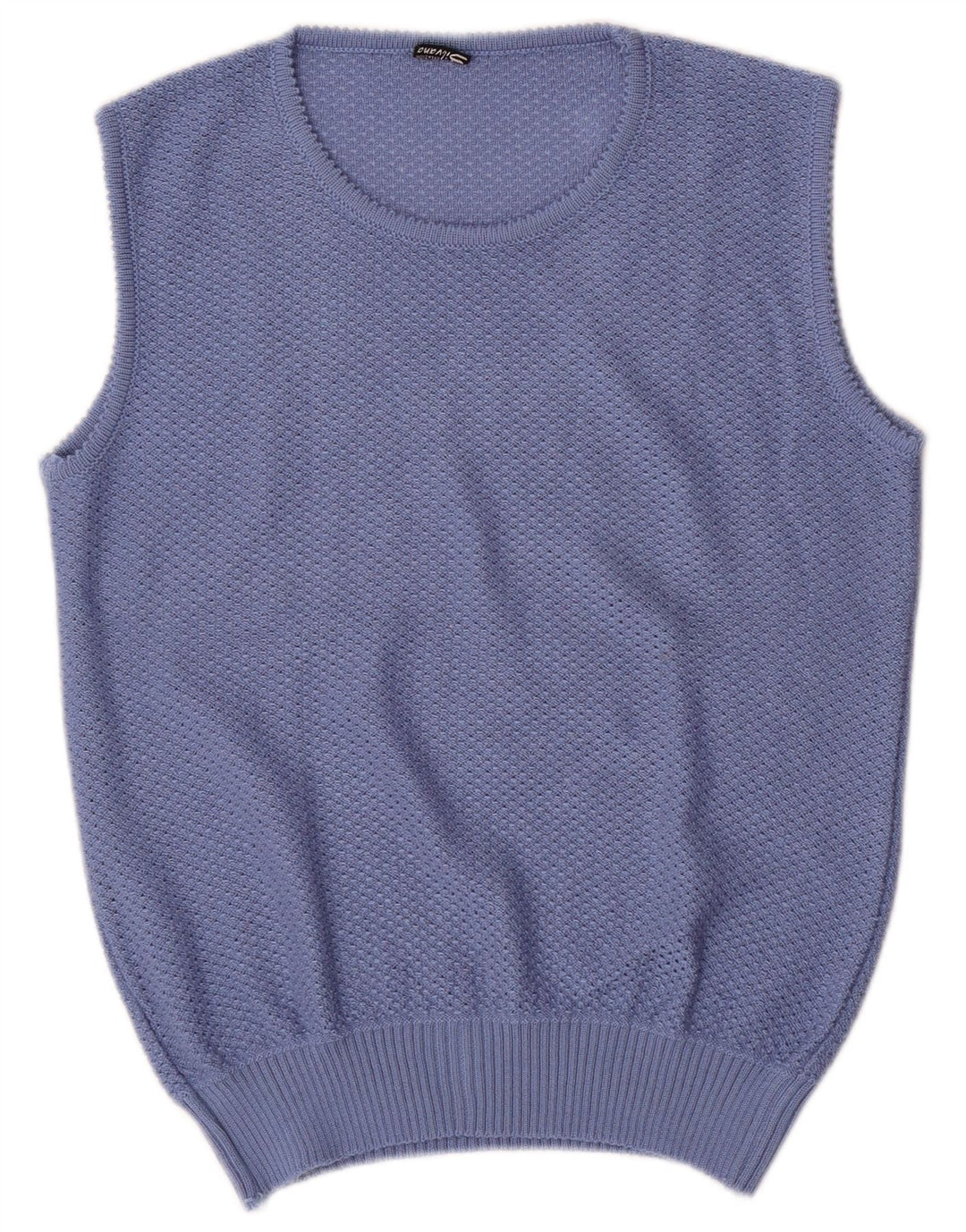 Silvana Womens Vest Tank Top IT 48 XL Blue Acrylic
