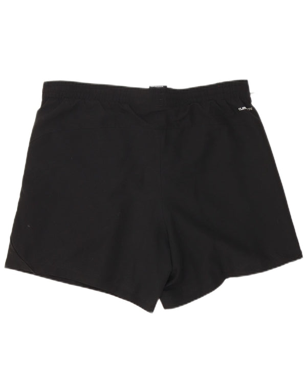 Pantaloni scurți sport pentru bărbați Adidas Climalite, poliester mediu negru