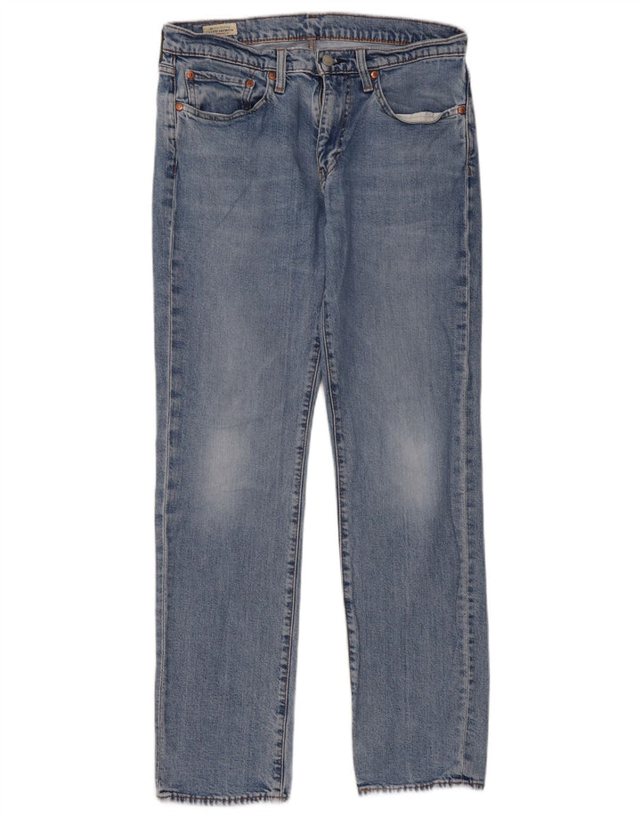 Levi's Herren Straight Jeans W31 L32 Blau