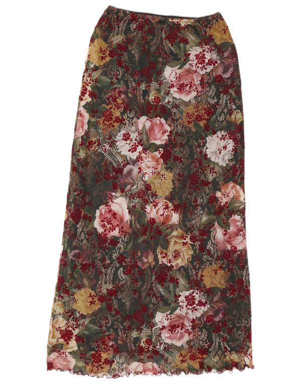 Urban Outfitters Dame Maxi Nederdel Small W26 Multicolored Floral Polyester