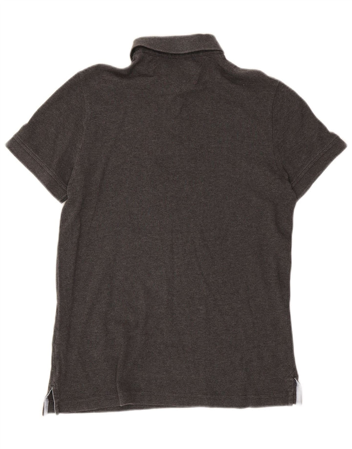 Tommy Hilfiger Mens Polo Shirt Small Grey Cotton
