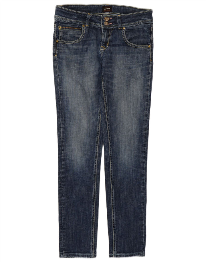 Lee Womens Slim Jeans W28 L29 Blue Cotton