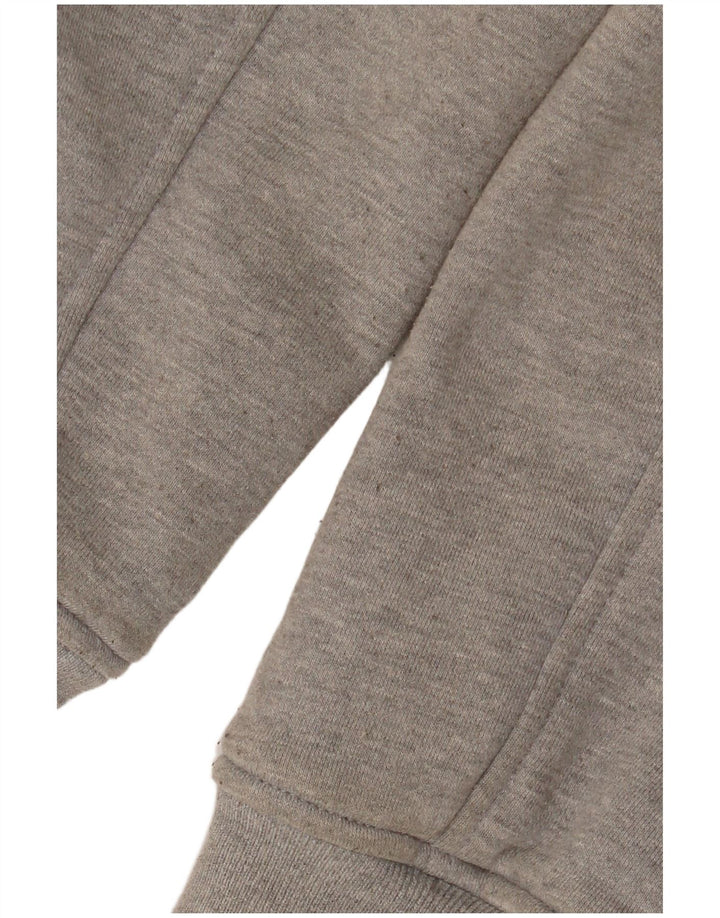Zara Mens Tracksuit Top Jacket XL Brown Polyester