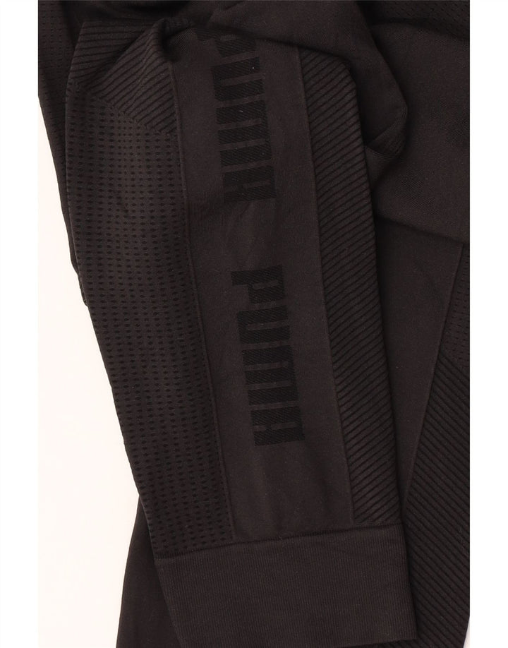 Puma Womens Graphic Leggings UK 8 Small Black