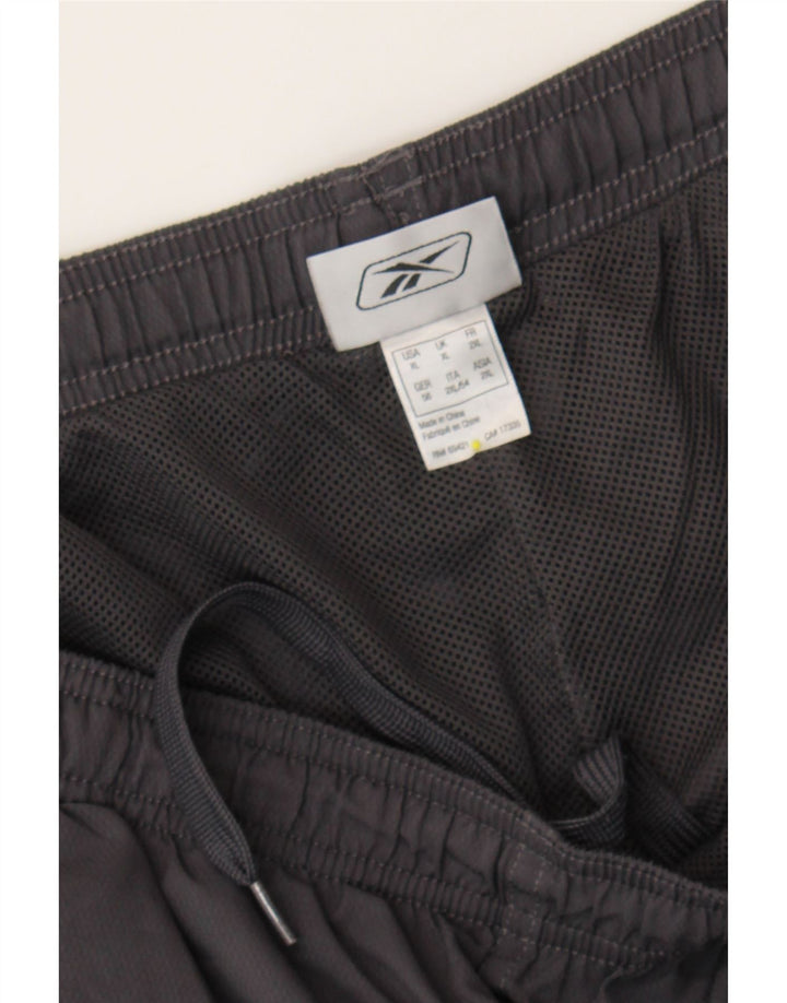 REEBOK Mens Tracksuit Trousers XL  Grey Polyester Vintage Reebok and Second-Hand Reebok from Messina Hembry 