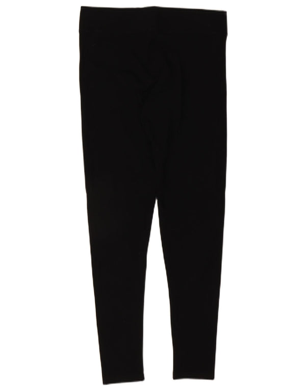 Leggings da donna Marks & Spencer UK 12 cotone nero medio