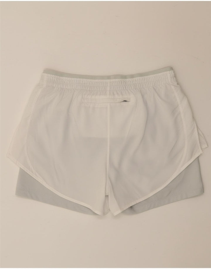 Nike Damen Skort UK 10 Small Weiß