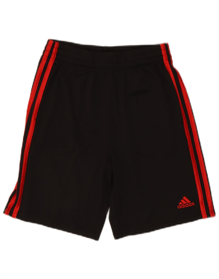 Adidas Short de Sport Garçon 14-15 Ans Grand Noir Polyester