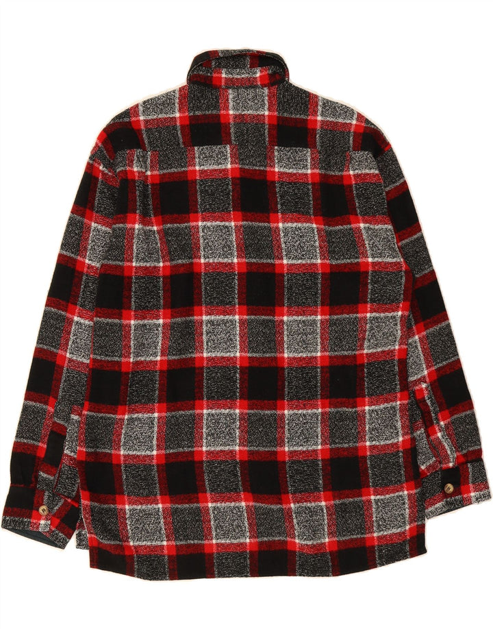 VINTAGE Mens Lumberjack Flannel Shirt Medium Red Check Vintage Vintage and Second-Hand Vintage from Messina Hembry 