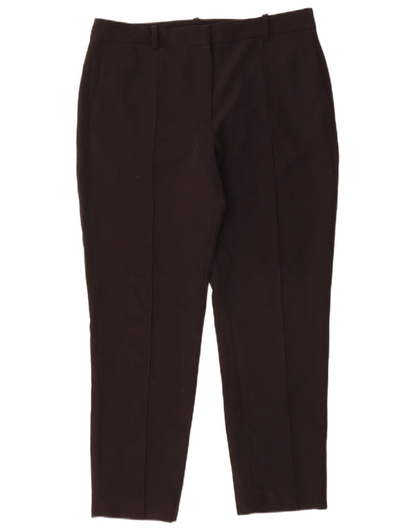 Dkny Damen Slim Chino-Hose US 8 Medium W30 L27 Schwarz