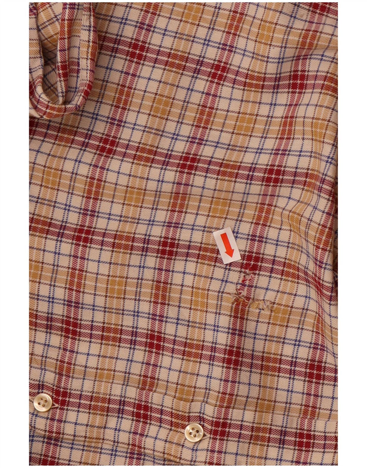 Avirex Mens Flannel Shirt Medium Multicoloured Check