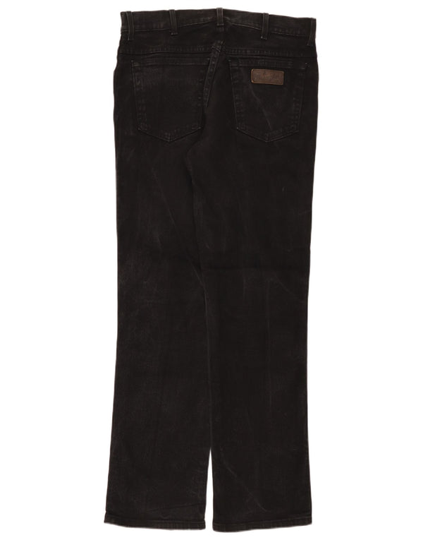 Ανδρικό τζιν ίσιο Wrangler Texas Stretch W33 L32 Μαύρο βαμβακερό