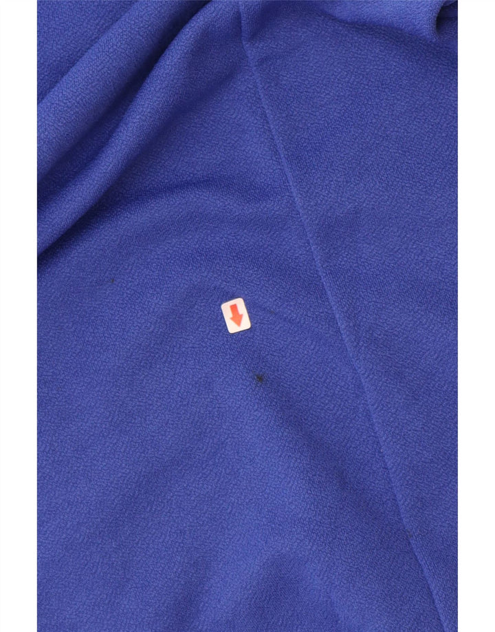 Marks & Spencer Womens Petite 3/4 Sleeve Shift Dress UK 12 Medium Blue