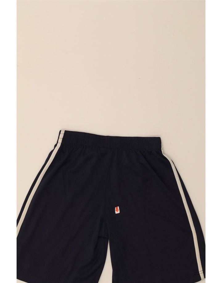 PUMA Boys Sport Shorts 9-10 Years Medium  Navy Blue Polyester Vintage Puma and Second-Hand Puma from Messina Hembry 