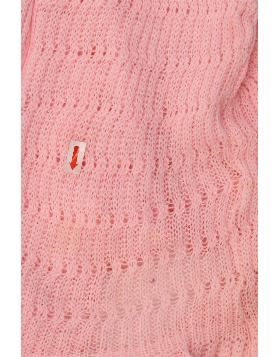 VINTAGE Womens Cardigan Sweater UK 12 Medium Pink Vintage Vintage and Second-Hand Vintage from Messina Hembry 