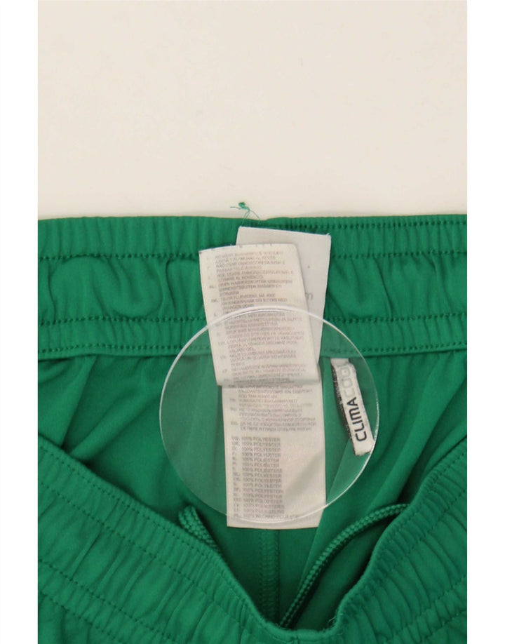 Pantaloncini sportivi Adidas Climacool da uomo in poliestere verde medio
