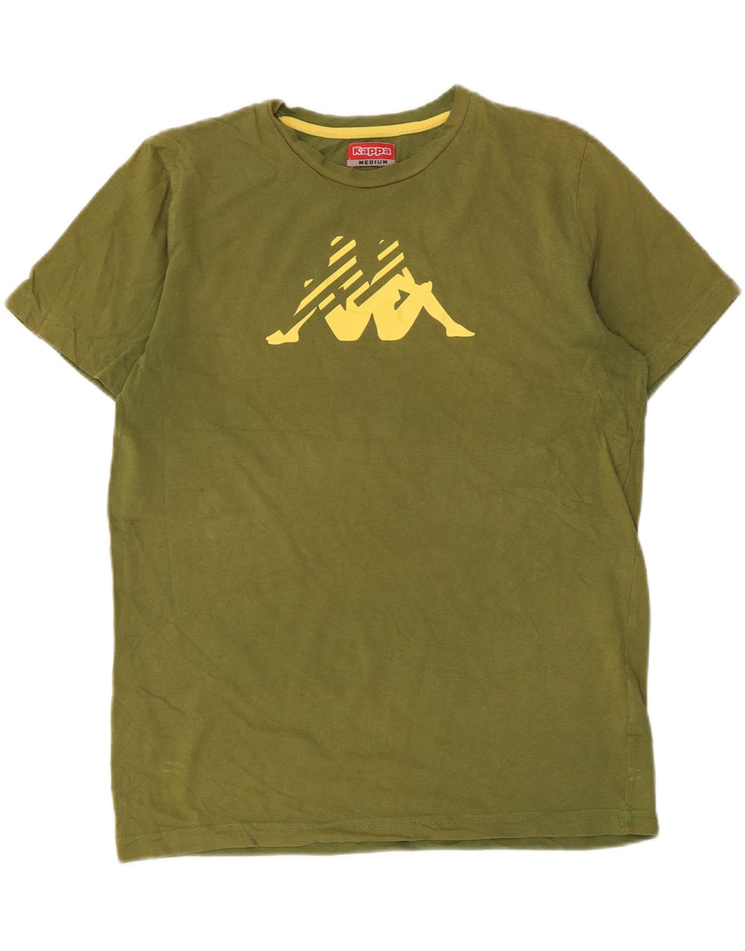 T-shirt grafica da uomo Kappa Top medio kaki