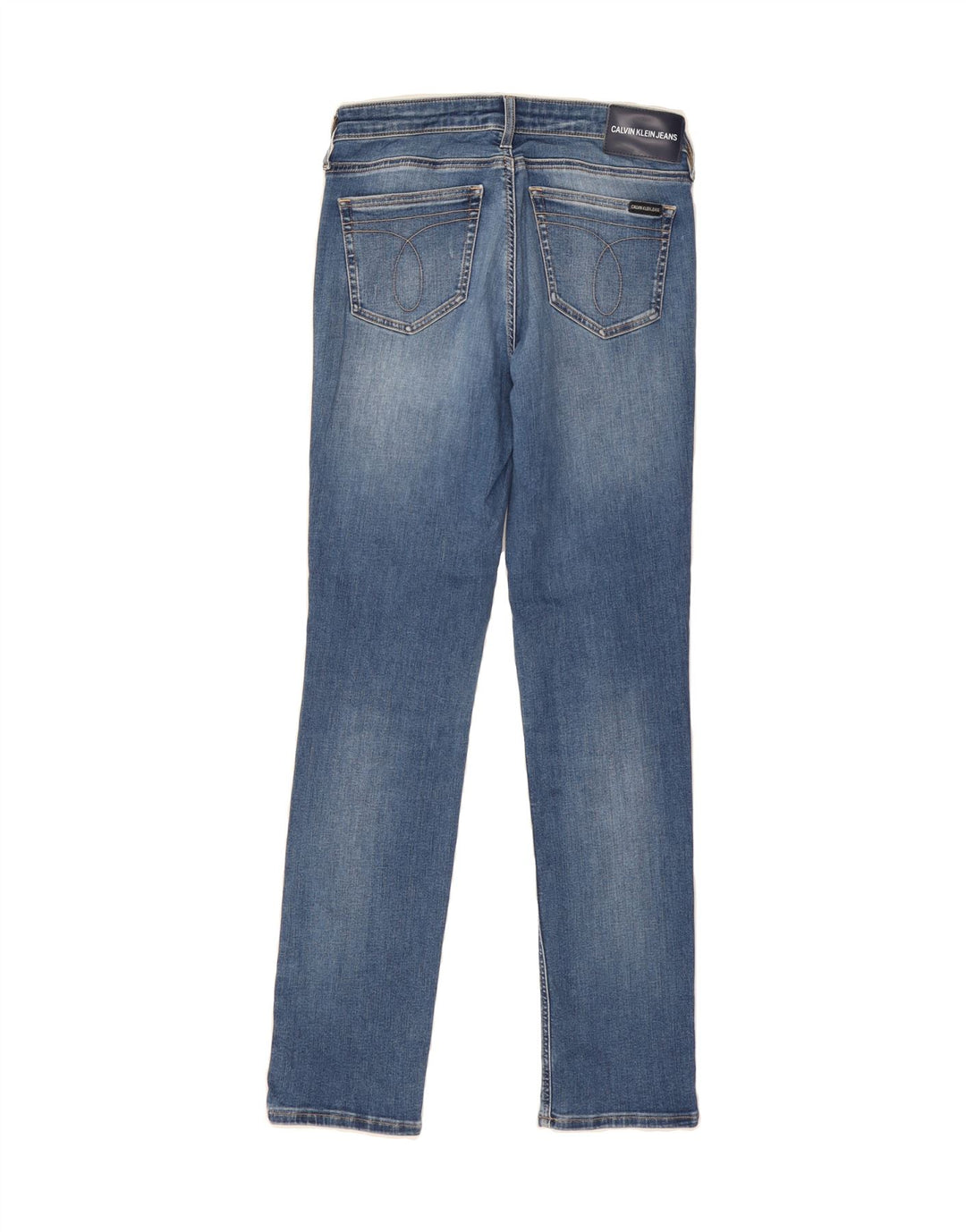 CALVIN KLEIN Womens Slim Jeans W29 L30 Blue Cotton Vintage Calvin Klein and Second-Hand Calvin Klein from Messina Hembry 