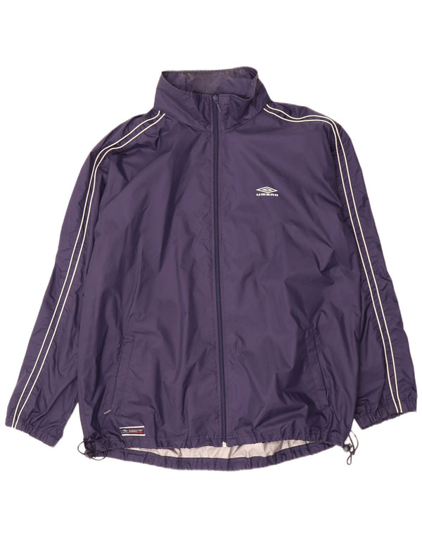 Umbro Veste de survêtement pour homme UK 42 XL Bleu marine Nylon
