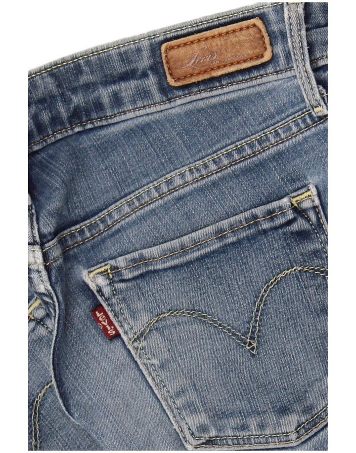 Levi's Damen Skinny Jeans W28 L28 Blau
