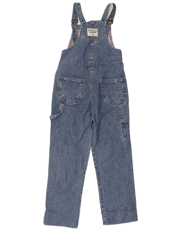 Vintage Womens Dungarees Straight Jeans W29 L27 Blue Cotton