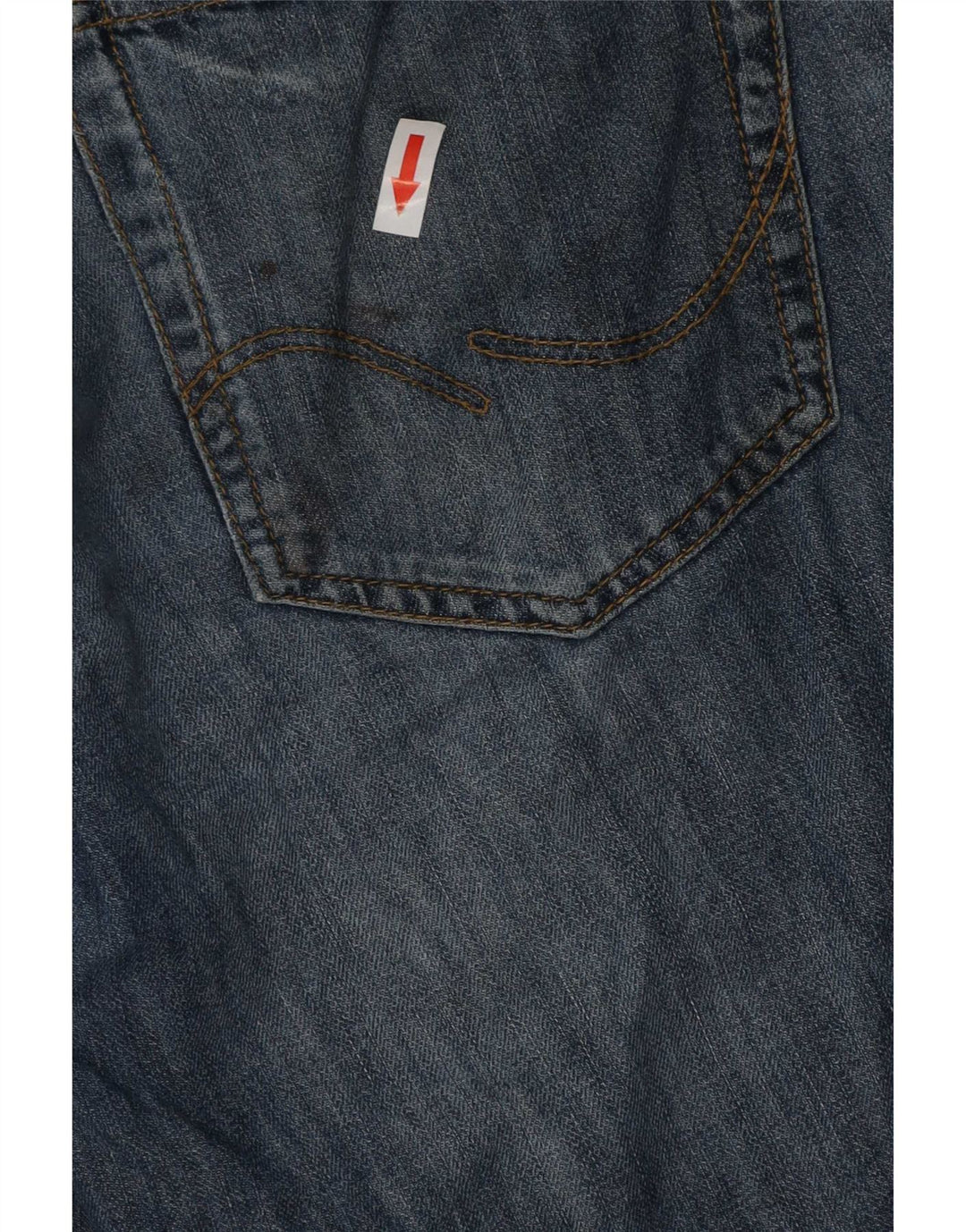 Jack & Jones Mens Regular Fit Denim Shorts Medium W32 Blue Cotton