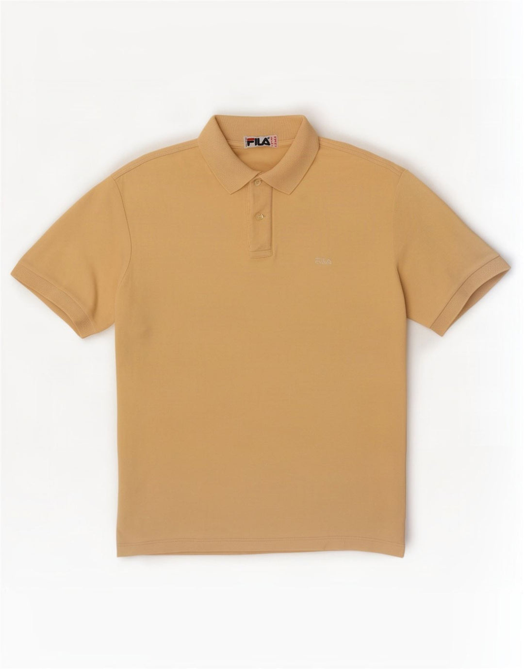 Camisa polo masculina Fila IT 48 pequena bege