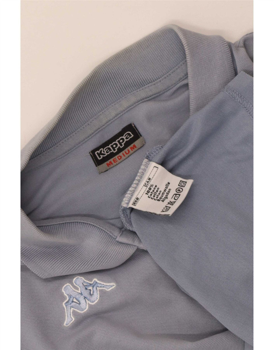 Kappa herre poloshirt Medium blå bomuld