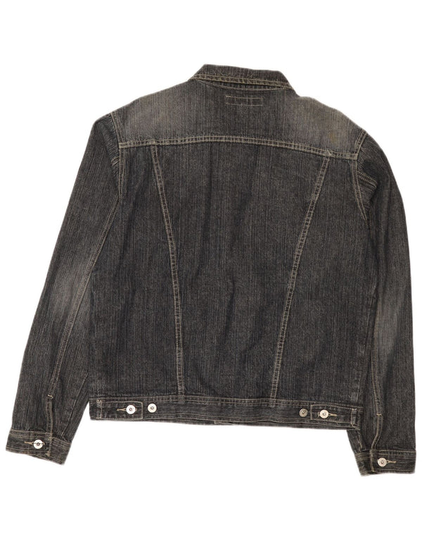 Vintage Herre denimjakke UK 40 Large Blue Cotton