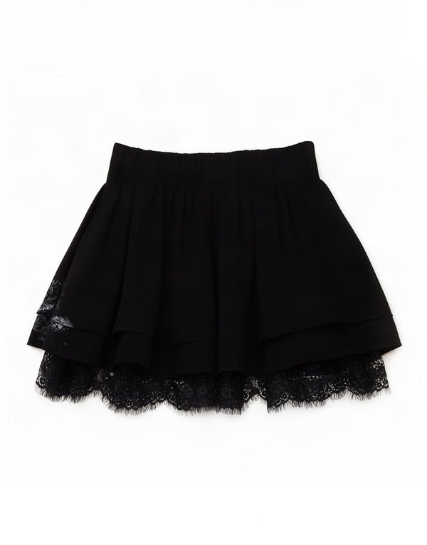 Guess Girls Mini-nederdel 11-12 år W26 Black Paisley Cotton