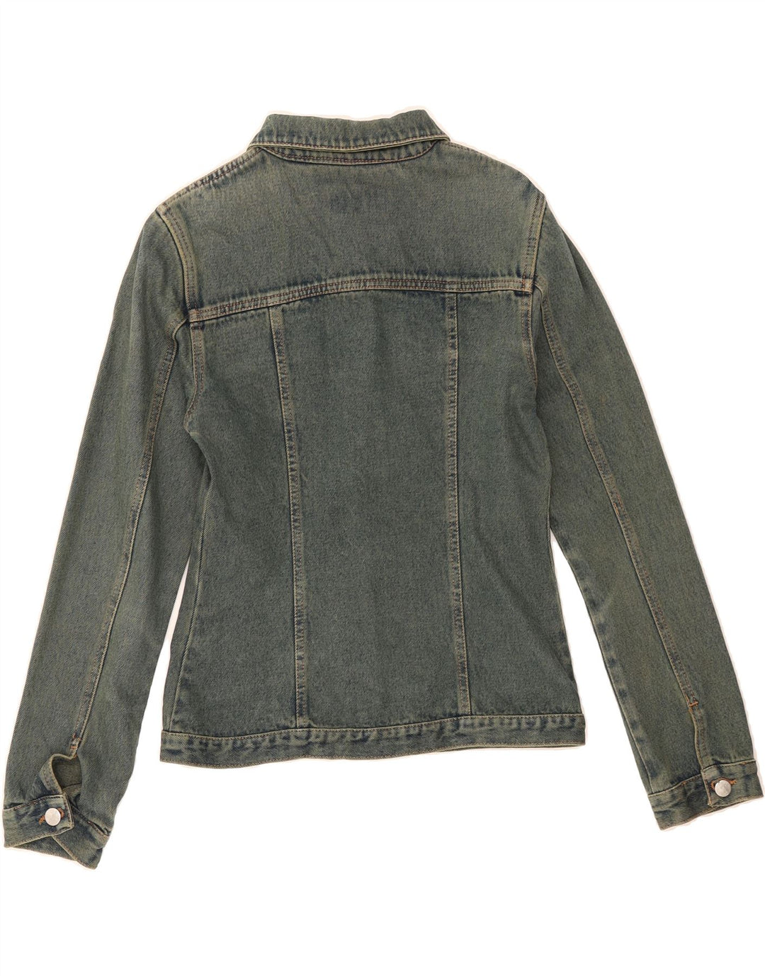 HOLIDAY Womens Denim Jacket UK 12 Medium Blue Vintage Holiday and Second-Hand Holiday from Messina Hembry 