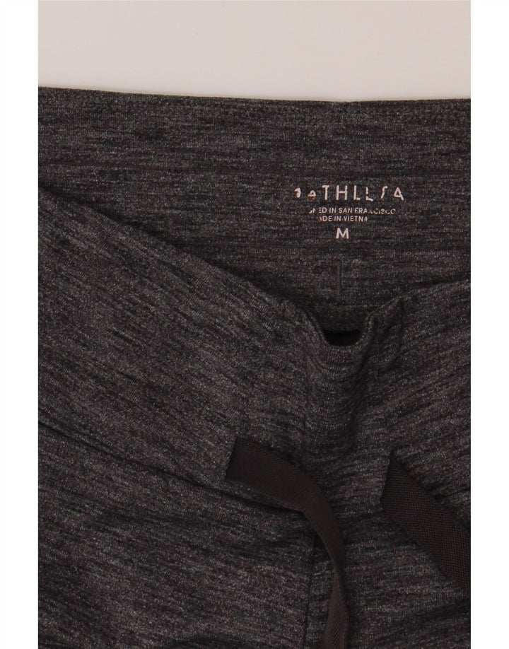 ATHLETA Womens Sport Shorts UK 14 Medium  Grey Nylon Vintage Athleta and Second-Hand Athleta from Messina Hembry 