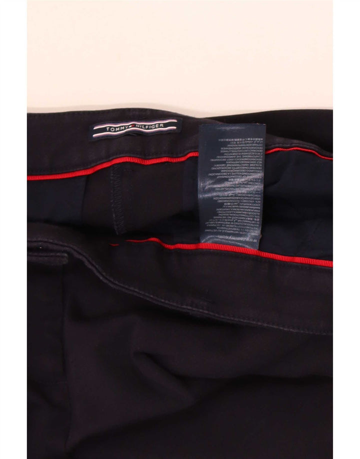 Tommy Hilfiger Womens Chino Shorts W30 Medium Navy Blue Cotton